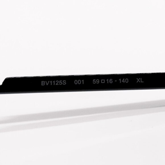 NEW BOTTEGA VENETA SUNGLASSES BV1125S 001 AVIATOR BLACK UNISEX EYEWEAR - Picture 7 of 9